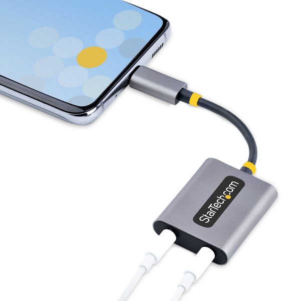 DIVISOR USB-C DE AUDIO 3.5MM DAC EXTERNO USB TIPO C - Image 7