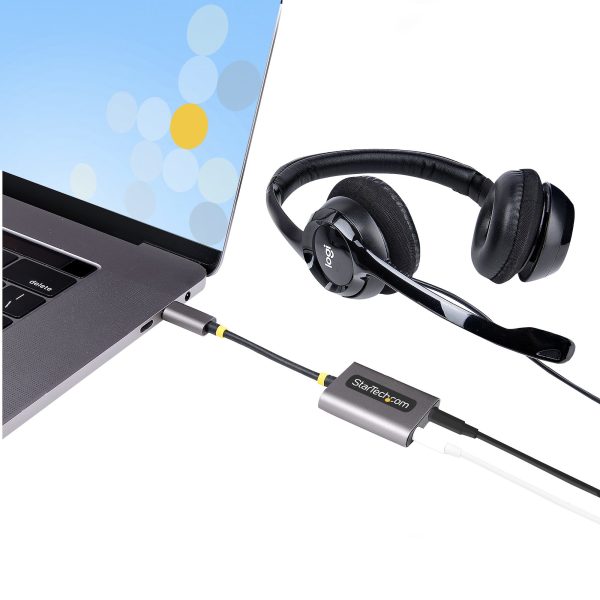 DIVISOR USB-C DE AUDIO 3.5MM DAC EXTERNO USB TIPO C - Image 9