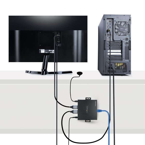 EXTENSOR HDMI 4K 60 POR CAT5 CAT6 AUDIO S/PDIF - Image 8