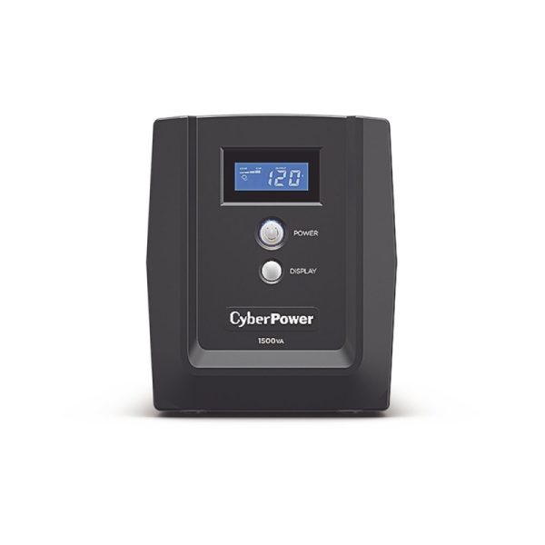 No Break CyberPower CyberEnergy OM1500ATLCD, 900W, 1500VA, Entrada 82-148V, 8 Contactos 1500VA/900W LCD AVR RJ11/RJ45/COAX