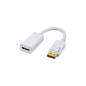 ADAPTADOR DISPLAYPORT MACHO A H DMI HEMBRA 10CMS BROBOTIX
