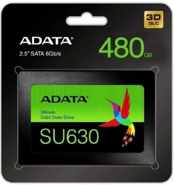Adata DISCO ESTADO SOLIDO SSD ADATA SU630 480G SATA III 2.5IN U630 480G SATA III 2.5