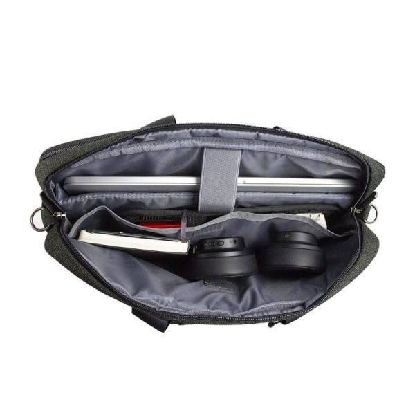 Skypeak Maletín de Poliéster TEXM-117GR para Laptop 17", Gris UJER PARA LAPTOP U ORDENADOR DE 15. - Image 3
