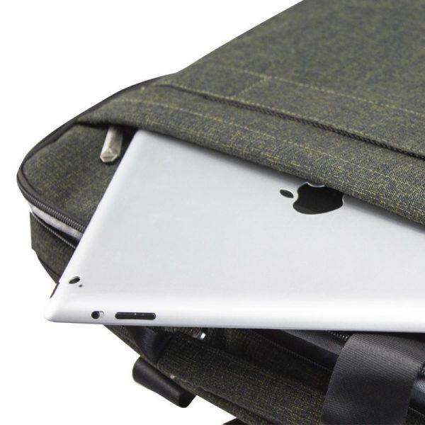 Skypeak Maletín de Poliéster TEXM-117GR para Laptop 17", Gris UJER PARA LAPTOP U ORDENADOR DE 15. - Image 4