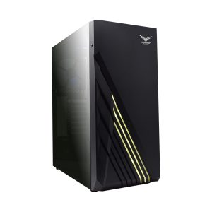 GABINETE GAMER FULL ATX ZION RG B CRISTAL TEMPLADO 2 VENTILADORES