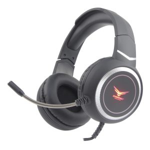 HEDSET.DIADEMA GAMERMICROFONO R GB CON ADAPTADOR HIFI 3.5MM+USB