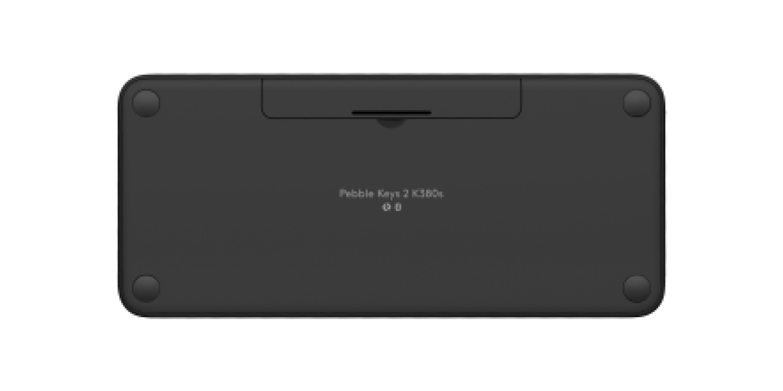 TECLADO LOGITECH INALAMBRICO PEBBLE K380S GRAPHITE