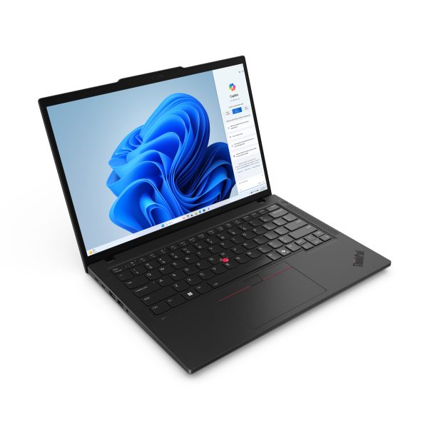 Portátil - Lenovo ThinkPad T14 Gen 5 21MM0017LM 35.6cm (14") - WUXGA - Intel Core Ultra 7 155U - 32GB - 1TB SSD - Español Teclado - Negro - Intel Chip - 1920 x 1200 - Windows 11 Pro - Intel - Tecnología conmutación en el mismo plano (In-plane Switching, IPS) - Cámara Frontal/Cámara Web - IEEE 802.11ax Wireless LAN Standard THINKPAD T14 G5 INTEL CORE ULTRa 7 155U W11P 32GB 1TB SSD 3YP - Image 2